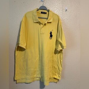 Polo Ralph Lauren Shirt Men’s Huge‎ Pony Hit Size 3XB Rare Big Tall